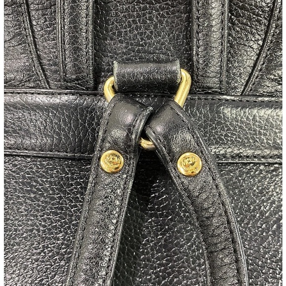 MCM Black Leather Backpack main image 11